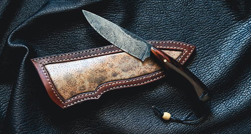 TUTO : Fabriquer un étui en cuir pour couteau fixe - Les Couteaux de Toine